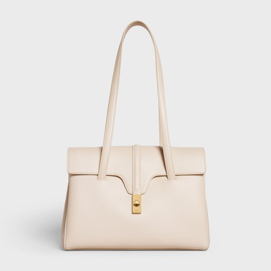 Ivory Medium Soft 16 Bag In Smooth Calfskin - Leather Women's Handbag - Bagsfits