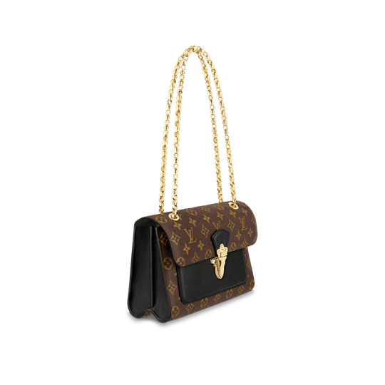 Monogram Victorie - Leather Women's Handbag