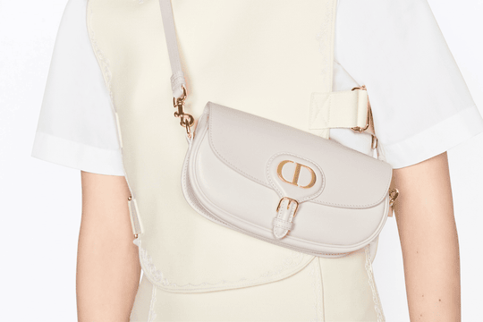 Latte Box Calfskin Bobby East West Bag - Leather Women's Handbag - Bagsfits
