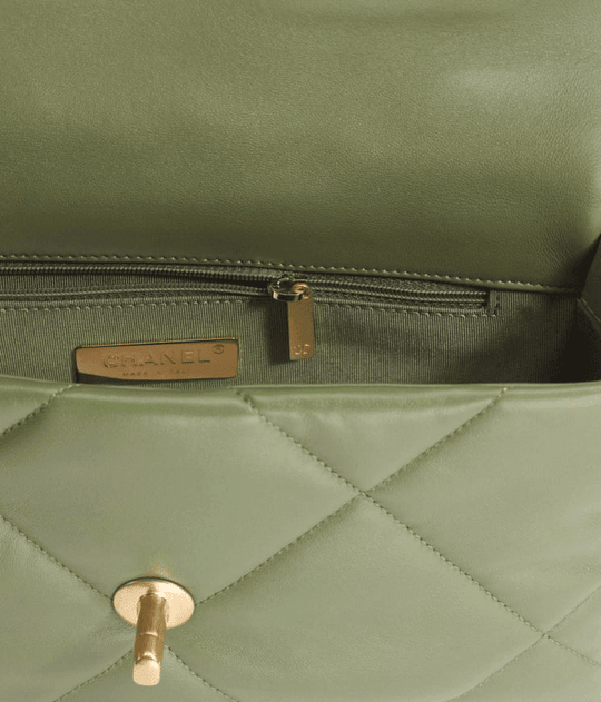 Green Chl 19 Handbag - Leather Women's Handbags - Bagsfits