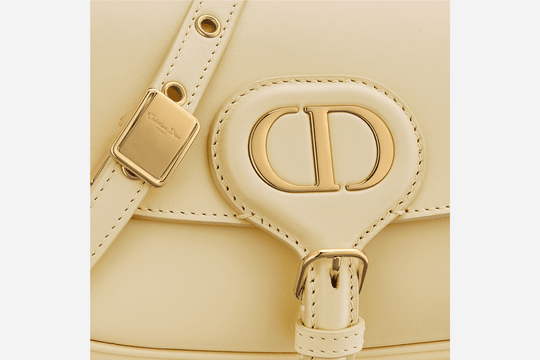 Pale Yellow Box Calfskin Bobby East West Bag - Leather Women's Handbag - Bagsfits