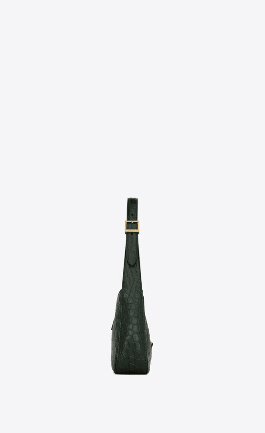 Le 5 A 7 Hobo Bag In Crocodile Embossed Leather Bag - Leather Women's Handbag - Bagsfits