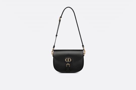 Black Box Calfskin Medium Bobby Bag - Leather Women's Handbag - Bagsfits