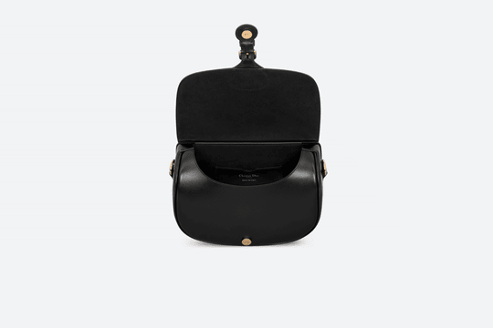 Black Box Calfskin Medium Bobby Bag - Leather Women's Handbag - Bagsfits
