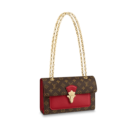 Monogram Victorie - Leather Women's Handbag