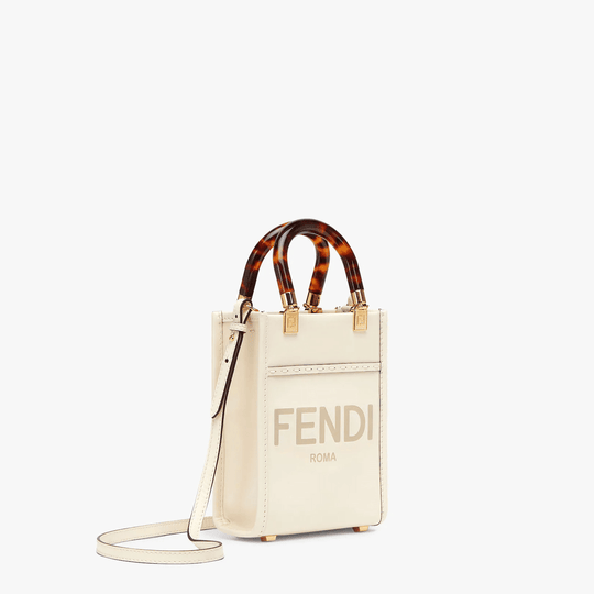 Mini Sunshine Shopper Bag - Leather Women's Handbag - Bagsfits