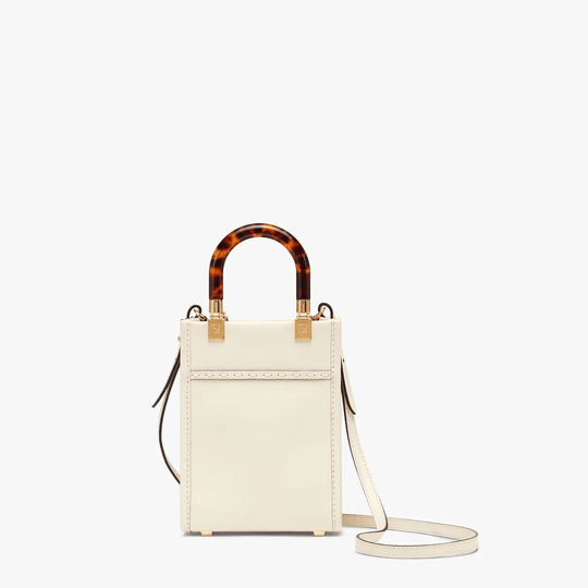 Mini Sunshine Shopper Bag - Leather Women's Handbag - Bagsfits