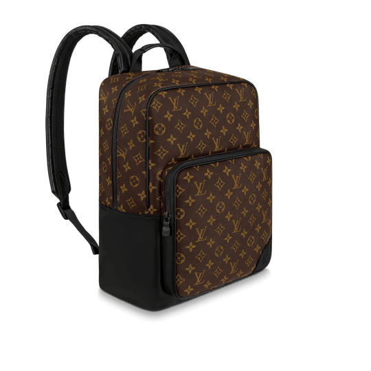 Dean Backpack Monogram Macassar - Leather Men's Backpack