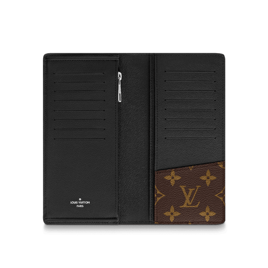 Brazza Wallet Monogram Macassar - Leather Men's Wallet