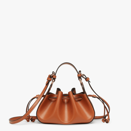 Pomodorino Leather Bag - Leather Women's Handbag - Bagsfits