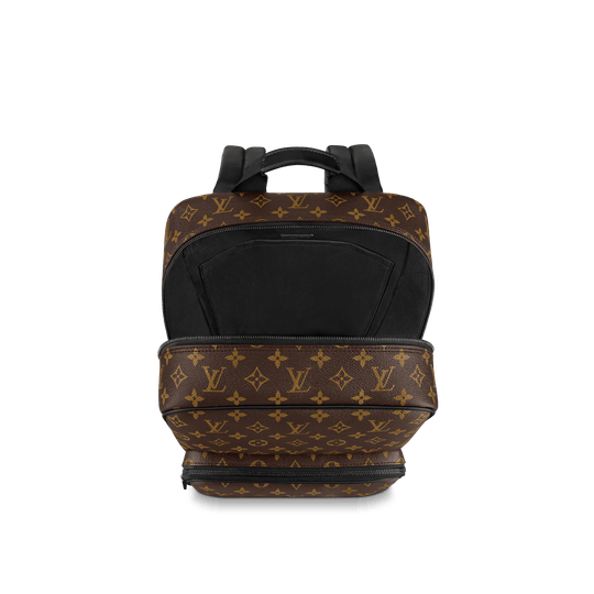 Dean Backpack Monogram Macassar - Leather Men's Backpack