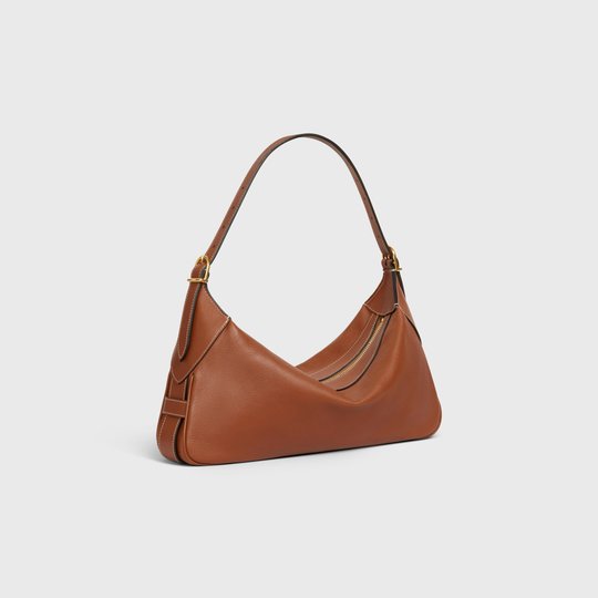 Tan Medium Romy In Supple Calfskin - Leather Women's Handbag - Bagsfits