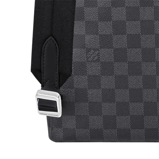 Discovery Backpack Damier Graphite Canvas Leather Bag - Leather Men's Handbag - Bagsfits