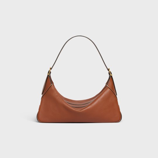 Tan Medium Romy In Supple Calfskin - Leather Women's Handbag - Bagsfits