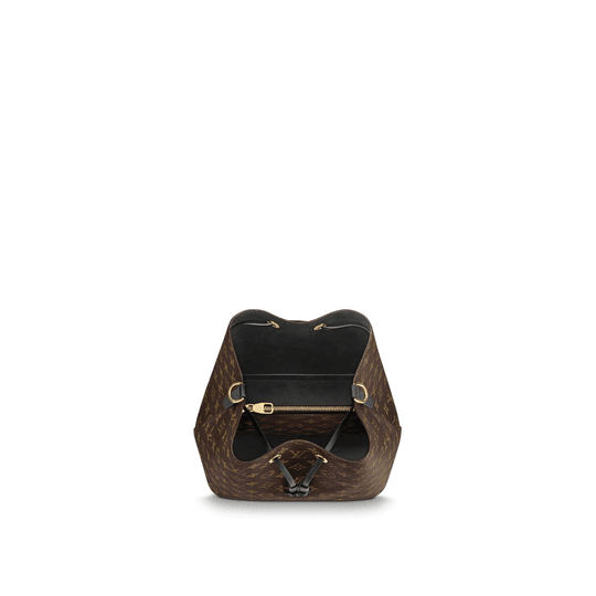 Monogram Canvas and Leather Handbag NeoNoe - Crossbody Bucket Bag
