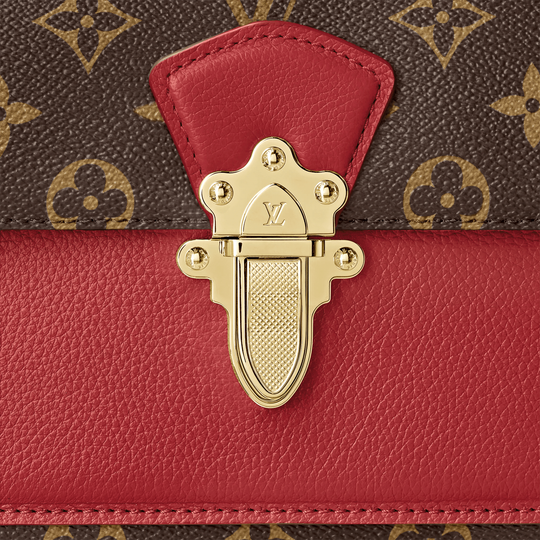 Monogram Victorie - Leather Women's Handbag