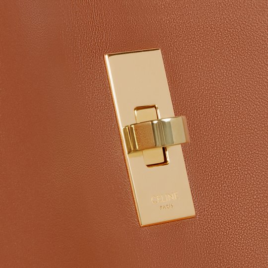 Tan Bucket 16 Bag In Smooth Calfskin - Leather Women's Handbag - Bagsfits