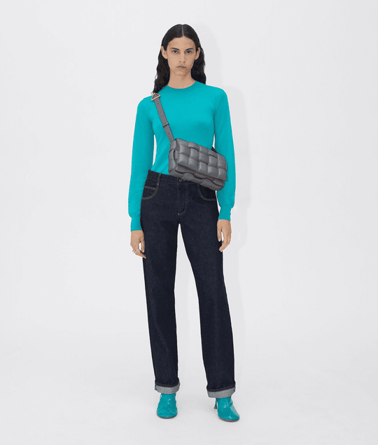 Thunder Padded Cassette Leather Bag - Leather Women's Handbag - Bagsfits