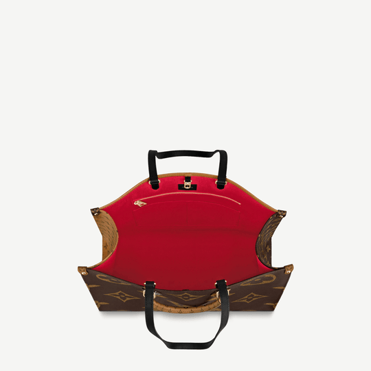 Onthego GM Monogram Canvas - Leather Women's Handbag