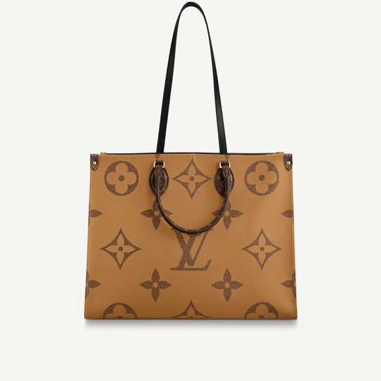 Onthego GM Monogram Canvas - Leather Women's Handbag
