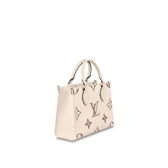 Bicolour Monogram Empreinte Onthego Pm Tote Bag - Leather Women's Handbag