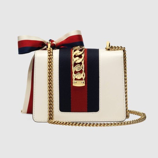Sylvie Leather Mini Chain Bag - Leather Women's Shoulder Bag