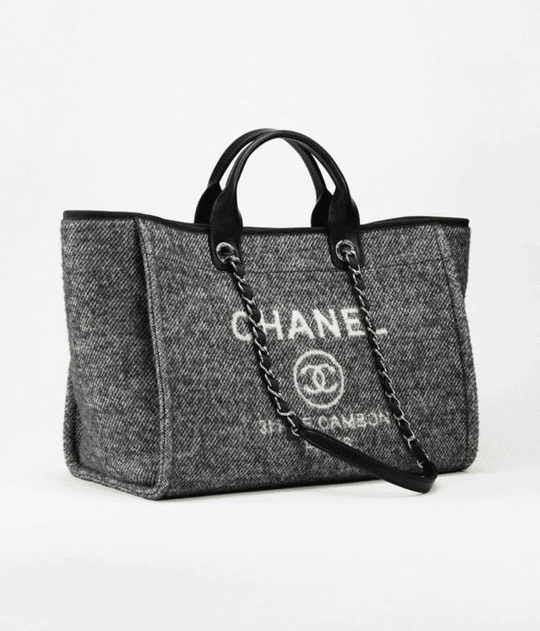Black Large Shopping Bag - Leather Women's Handbags - Bagsfits