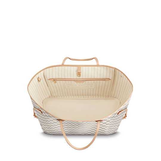 Damier Azur Canvas Neverfull GM - Women's Handbags