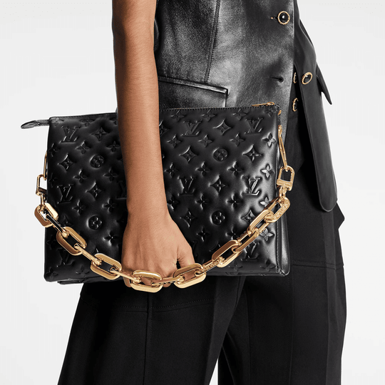Coussin MM Bag - Leather Women's Handbag - Bagsfits