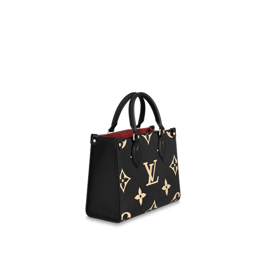 Bicolour Monogram Empreinte Onthego Pm Tote Bag - Leather Women's Handbag