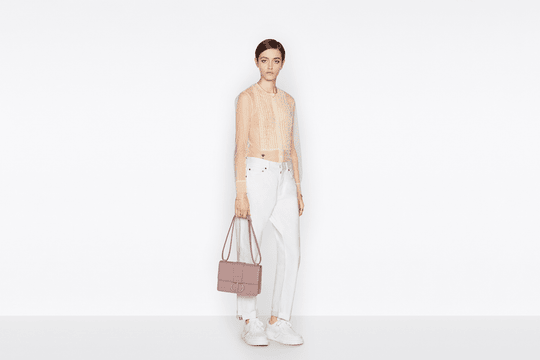 Blush Ultramatte Grained 30 Montaigne Bag - Leather Women's Handbag - Bagsfits