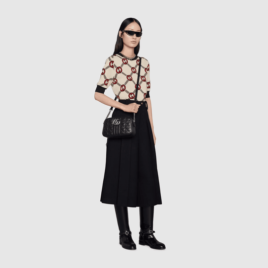 Marmont Small Shoulder Bag - Leather Women's Handbag - Bagsfits