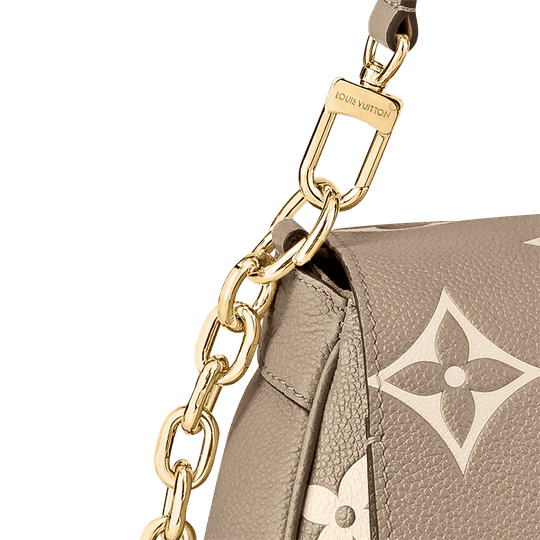 Bicolour Monogram Empreinte Favourite Bag - Leather Women's Handbag - Bagsfits
