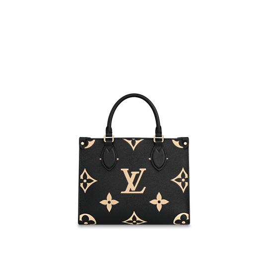 Bicolour Monogram Empreinte Onthego Pm Tote Bag - Leather Women's Handbag
