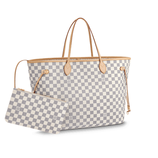Damier Azur Canvas Neverfull GM - Women's Handbags
