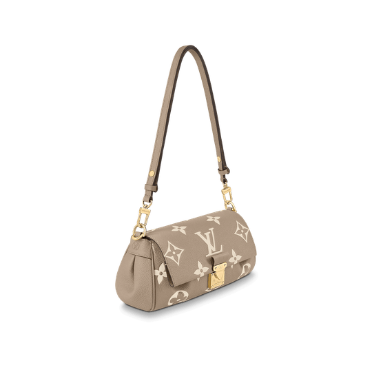 Bicolour Monogram Empreinte Favourite Bag - Leather Women's Handbag - Bagsfits