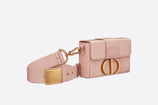 Rose Des Vents Box Calfskin 30 Montaigne Box Bag - LEATHER WOMEN'S CROSSBODY BAG