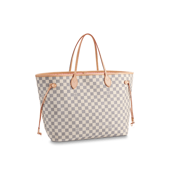 Damier Azur Canvas Neverfull GM - Women's Handbags