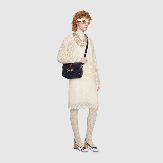 Leather 1955 Horsebit Shoulder Bag - Leather Women's Bag
