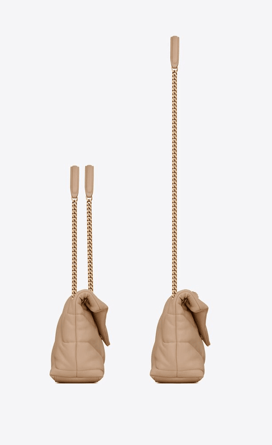 Puffer Small Bag In Quilted Lambskin Leather Bag - Leather Women's Handbag - Bagsfits