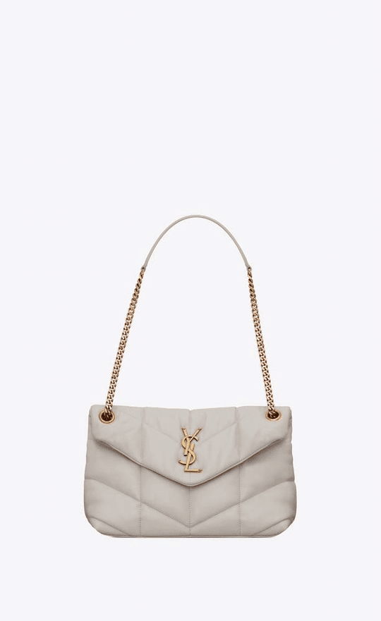 Puffer Small Bag In Quilted Lambskin Leather Bag - Leather Women's Handbag - Bagsfits