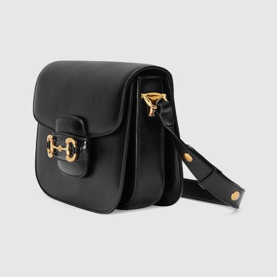 Leather 1955 Horsebit Shoulder Bag - Leather Women's Bag