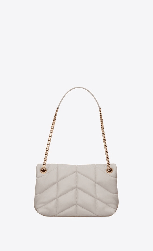 Puffer Small Bag In Quilted Lambskin Leather Bag - Leather Women's Handbag - Bagsfits