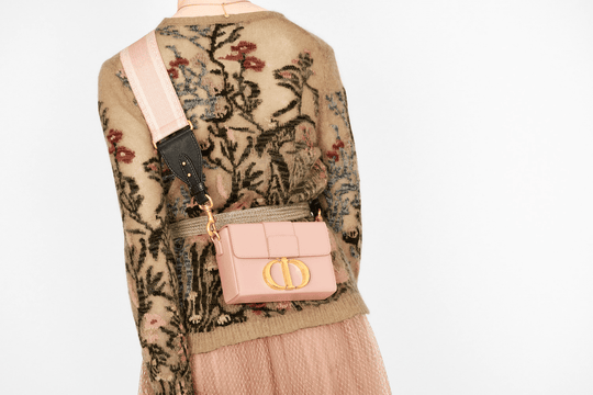 Rose Des Vents Box Calfskin 30 Montaigne Box Bag - LEATHER WOMEN'S CROSSBODY BAG