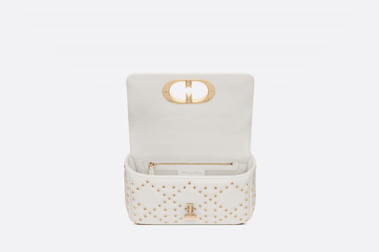 Latte Lucky Star Cannage Lambskin Small Caro Bag - Leather Women's Handbag - Bagsfits