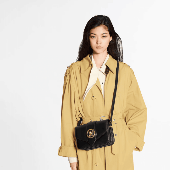 Calfskin Pont 9 - LEATHER WOMEN'S CROSSBODY BAG