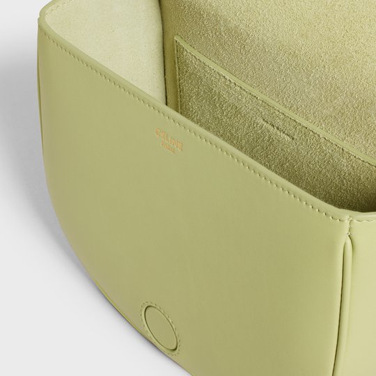Light Jade Folco Cuir Triomphe In Smooth Calfskin - Leather Women's Handbag - Bagsfits