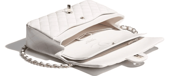 Grained Shiny Calfskin Classic Handbag - Leather Women's Handbags - Bagsfits