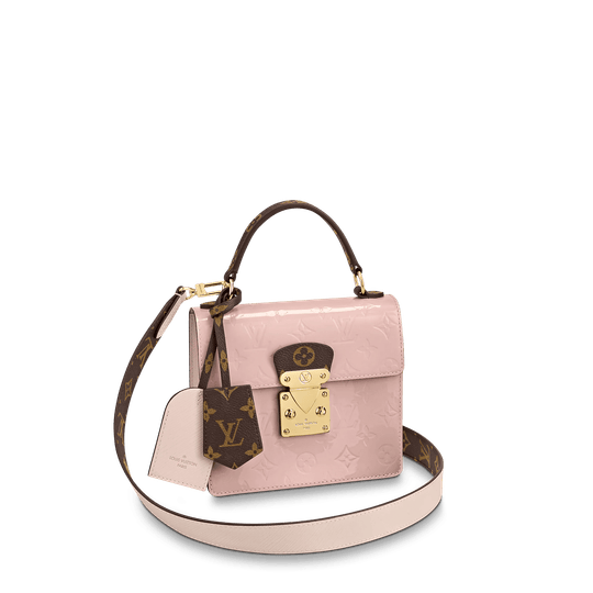Spring Street Monogram Vernis Bag - Leather Women's Handbag - Bagsfits