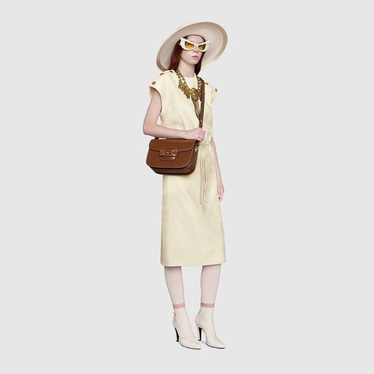Leather 1955 Horsebit Shoulder Bag - Leather Women's Bag